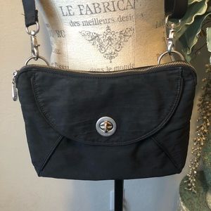 Baggallini Black Crossbody Bag 11x8.5
